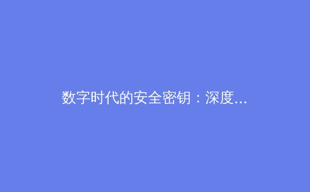 数字时代的安全密钥：深度解析VPN技术演进与未来资讯趋势 - 3