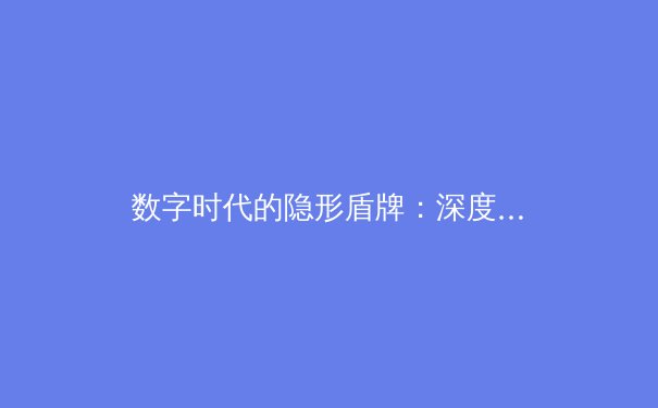 数字时代的隐形盾牌：深度解析VPN技术演进与未来趋势 - 3
