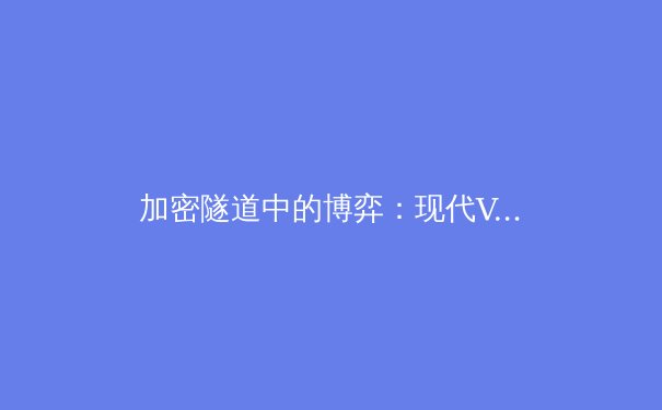 加密隧道中的博弈：现代VPN技术如何重塑你的数字足迹与网络安全格局